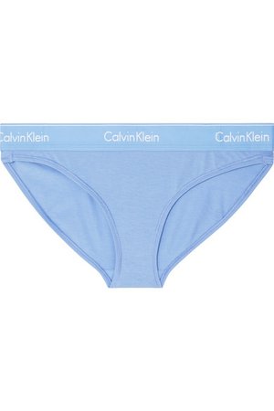 Calvin Klein Underwear | Stretch cotton and modal-blend jersey briefs | NET-A-PORTER.COM