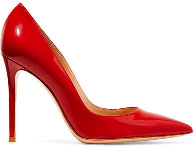 105 Patent-leather Pumps - Red