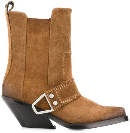 western block heel boots