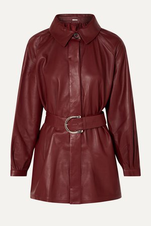 DODO BAR ORBelted leather shirt£410.00