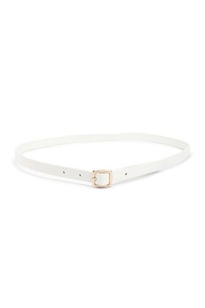 Skinny Faux Leather Belt | Forever 21