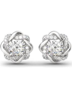 silver earrings - Google Search
