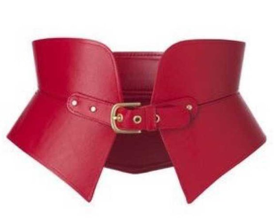 Red Corset Belt