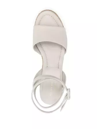 Paloma Barceló 110mm Heeled Leather Sandals - Farfetch