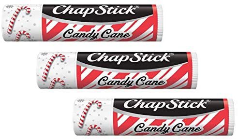 Amazon.com : ChapStick Candy Cane Pack of 3 - NEW DESIGN : Beauty