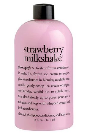 philosophy strawberry milkshake