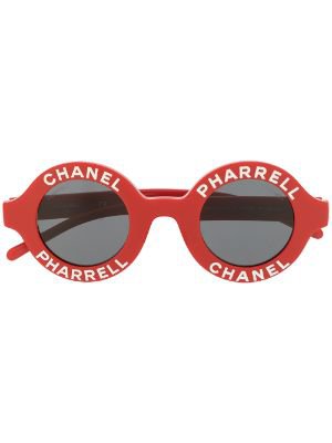 Chanel Pre-Owned x Pharrell Williams 2019 logo round sunglasses