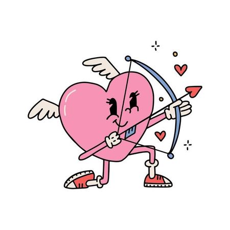 valentine’s day cupid heart