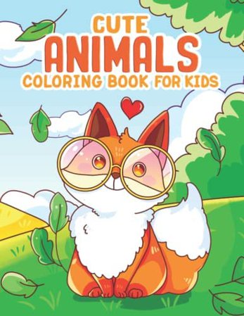 Amazon - Cute Animal Coloring Book For Kids: Fun And Easy Coloring Pages in Cute Style With Dog, Cat, Sloth, Horse, Llama, Bear And Many More For Boys Girls Kids Ages 4-8: Bee, Buddy: 9798407872504: Books