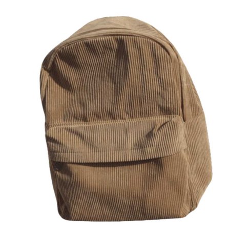 brown backpack
