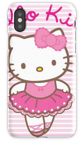 "Hello Kitty Walking in sexy dresses" iPhone Cases & Covers by graphecs | Redbubble