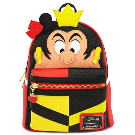 LOUNGEFLY X DISNEY QUEEN OF HEARTS COSPLAY MINI BACKPACK - VIEW ALL - BAGS