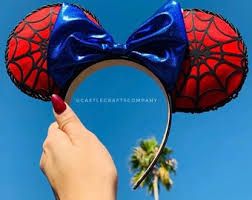 Spider-Man mouse ears etsy - Google Search