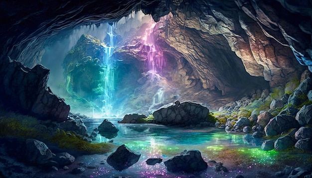 crystal 🔮 magical cave