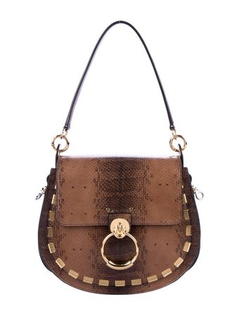 Chloé Large Tess Shoulder Bag - Handbags - CHL88164 | The RealReal