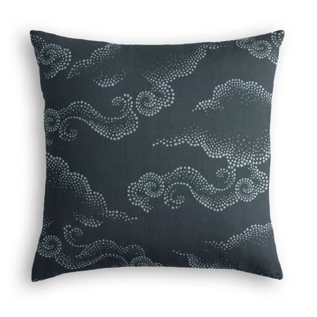 Navy Blue Cloud Pillow | Loom Decor