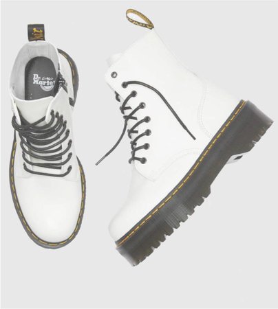 White Lace boots Doc Martin