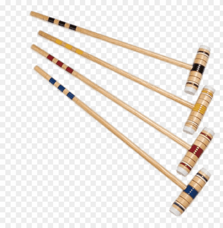 croquet mallets PNG image with transparent background | TOPpng