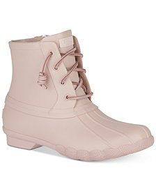 Sperry Women's Saltwater Flood Duck Booties - Boots - Shoes - Macy's