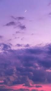 purple aesthetic clouds