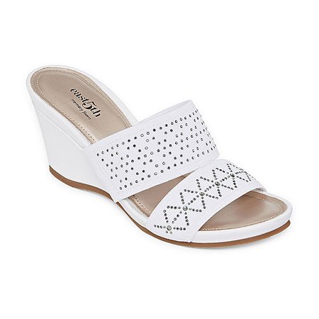 east 5th Womens Vane Wedge Sandals - JCPenney