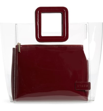 STAUD Shirley Transparent Handbag | Nordstrom
