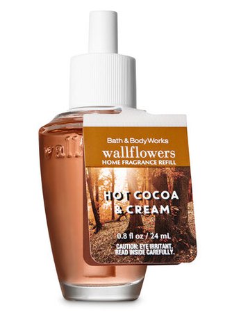 Hot Cocoa & Cream Wallflowers Fragrance Refill | Bath & Body Works