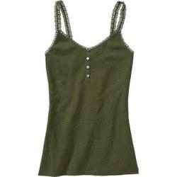 green lace tank top