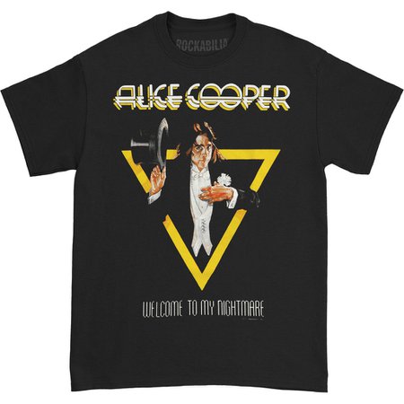 Alice Cooper Welcome To My Nightmare T-shirt | Rockabilia Merch Store