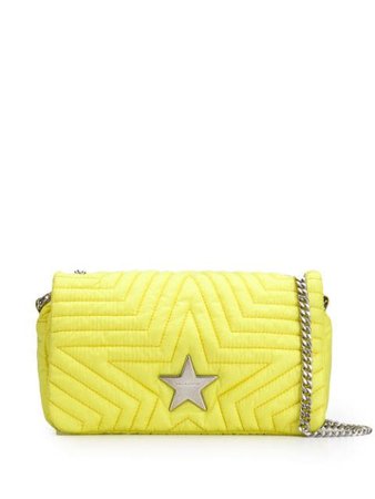 Yellow Stella McCartney Stella Star Shoulder Bag | Farfetch.com