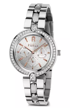 Furla Logo Links Bracelet Watch, 36.5mm | Nordstrom