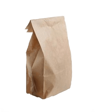 A sack lunch bag
