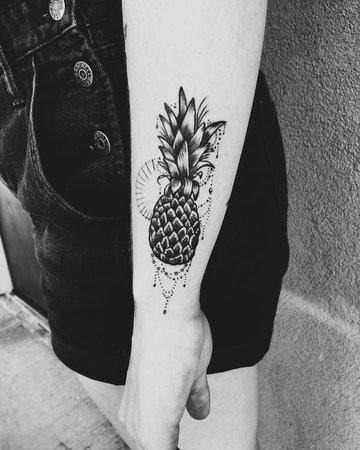 pineapple tattoos