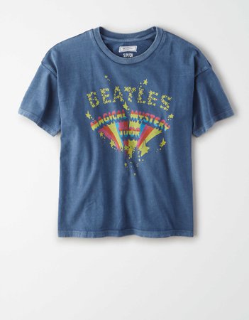 AE The Beatles Graphic T-Shirt black