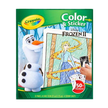 Crayola Disney Frozen 2 Color & Sticker Book : Target