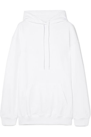 Balenciaga | Sweat à capuche en jersey de coton imprimé | NET-A-PORTER.COM