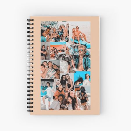 "Best Summer Outer Banks 2 Aesthetic Collage" Spiral Notebook for Sale by auror | Redbubble