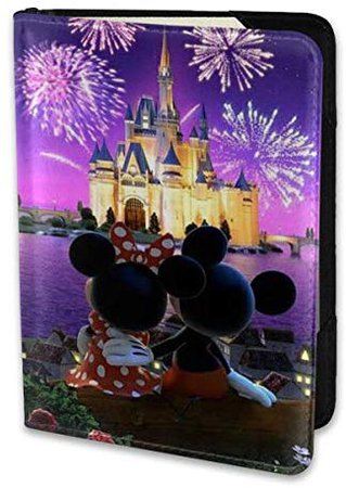 Amazon.com | Passport Holder Cover Case Minnie And Mickey Mouse Leather Travel Wallet For Women And Men | Passport Covers