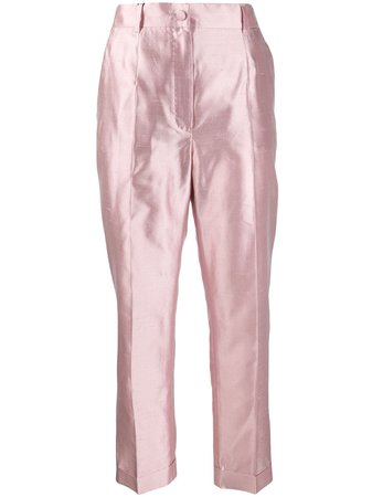 Dolce & Gabbana High-Rise Cropped Trousers | Farfetch.com