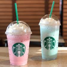 blue and pink Starbucks - Google Search