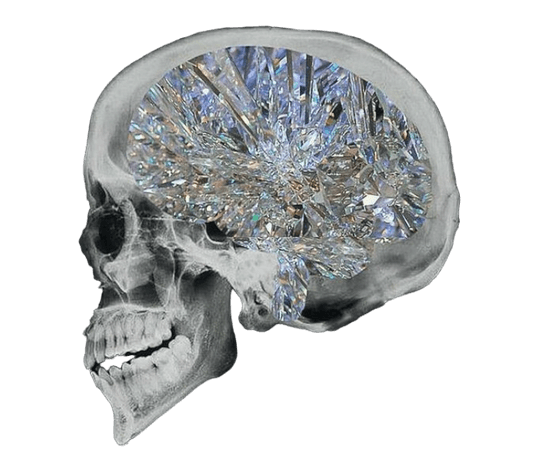 Diamond skull