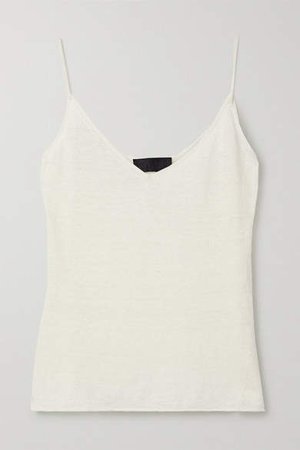 Kerry Linen Camisole - Ivory