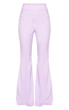 Lilac Flare Leg Trouser | Co-Ords | PrettyLittleThing