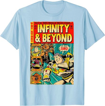 Amazon.com: Disney Pixar Toy Story Buzz Lightyear Comic Retro T-Shirt T-Shirt : Clothing, Shoes & Jewelry