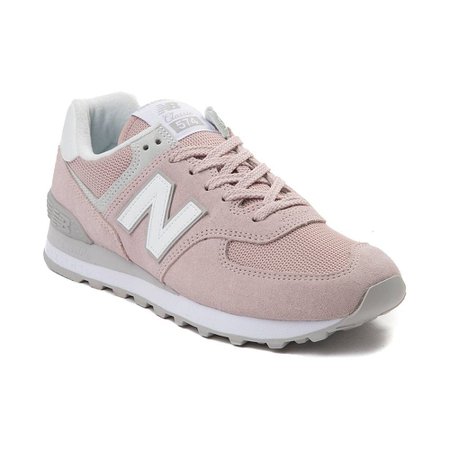 Womens New Balance 574 Classic Athletic Shoe - pink - 401658
