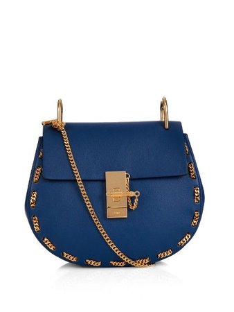 navy blue chloe bag