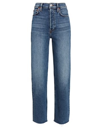RE/DONE 70s Stove Pipe Jeans in Mid 70s | INTERMIX®