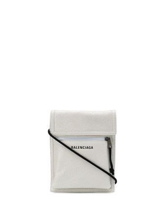 Balenciaga Explorer Pouch Crossbody Bag 532298DB505 White | Farfetch