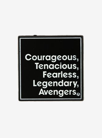 Marvel Avengers Attributes Enamel Pin - BoxLunch Exclusive