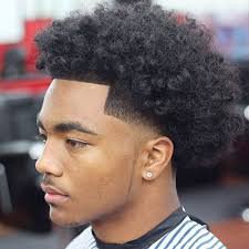 curly fade black with no face - Google Search